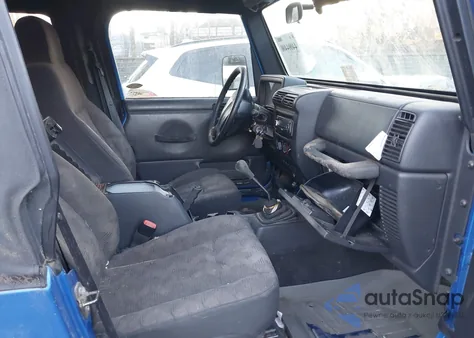 2003 Jeep Wrangler Se из США, поврежденный, VIN 1J4FA29173P366865